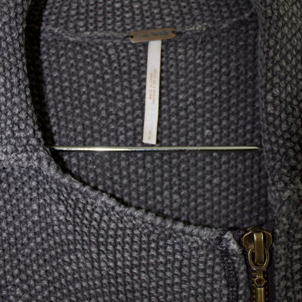 Free People Texture Side Zip Jacket - Picture 4 of 6